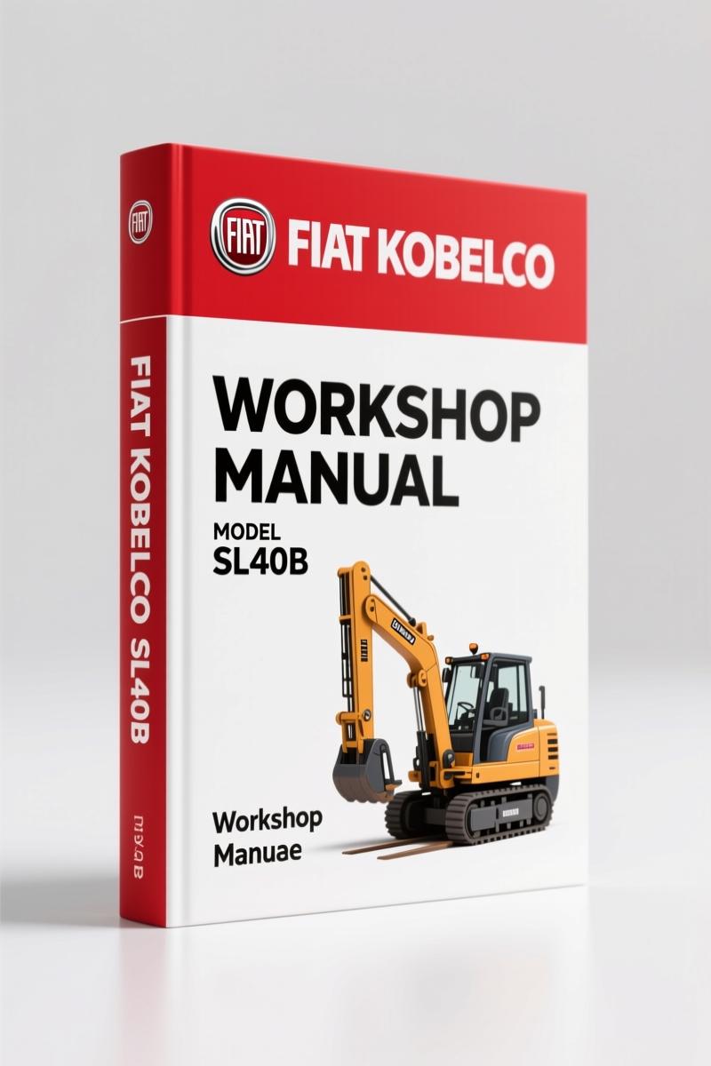 FIAT Kobelco SL35B SL40B 2002 Workshop Manual – 680 Pages