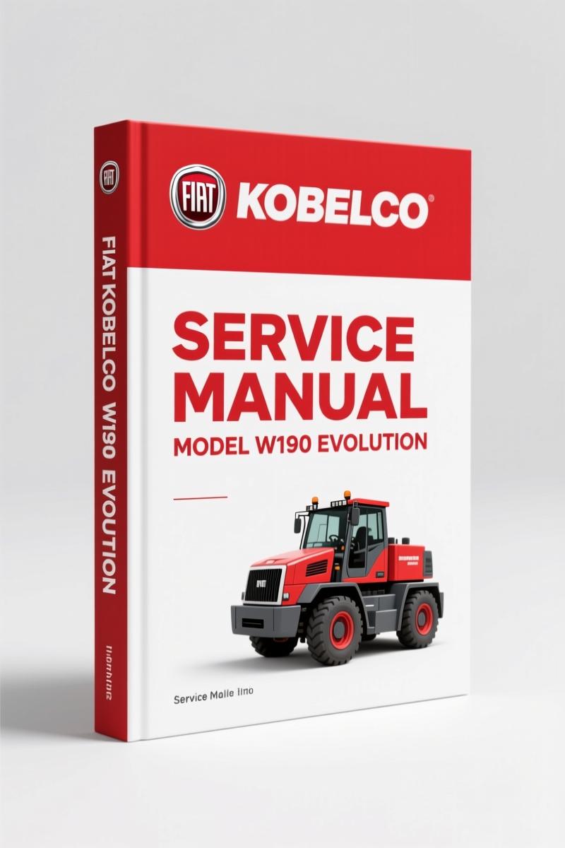 FIAT Kobelco W190 EVOLUTION Service Manual | 478 Pages OEM Specs