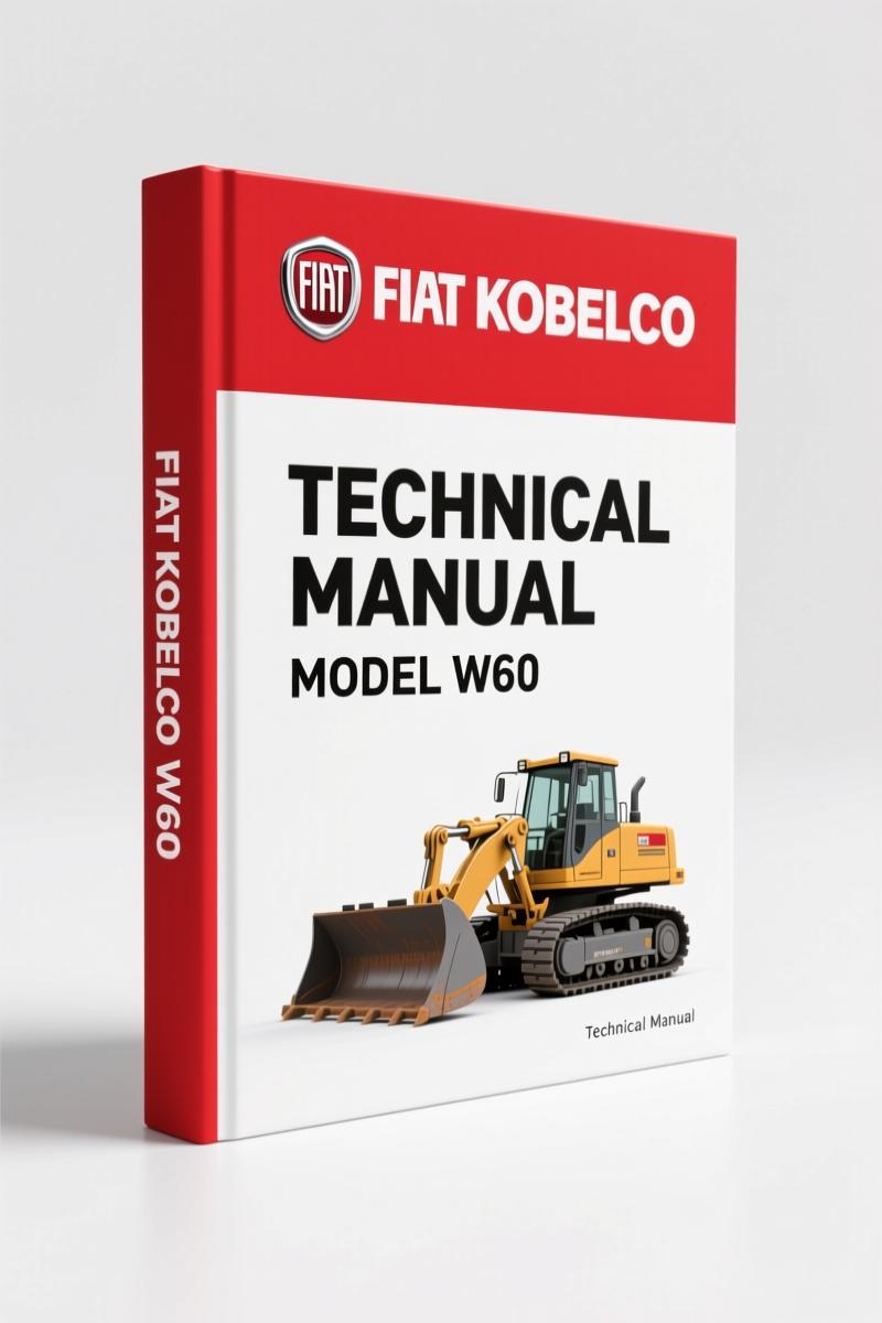 FIAT Kobelco W60, W70, W50 2002 Technical Manual – OEM Factory Specs