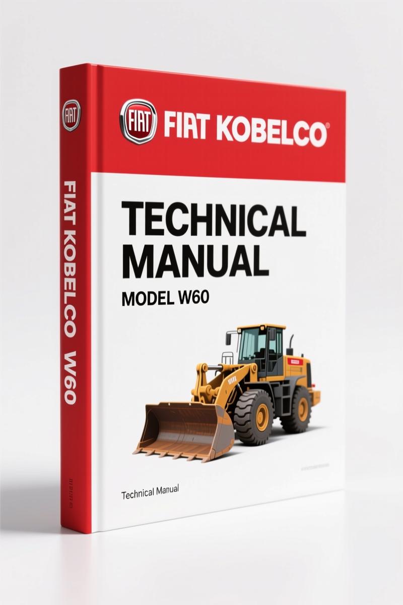 FIAT Kobelco W60, W70, W50 2002 Technical Manual – 594-Page OEM Spec