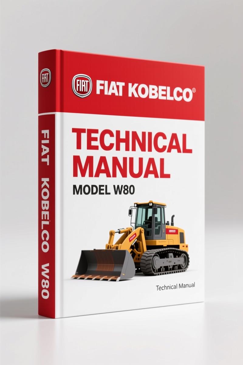 FIAT Kobelco W80 2004 Technical Manual – HTS Specs