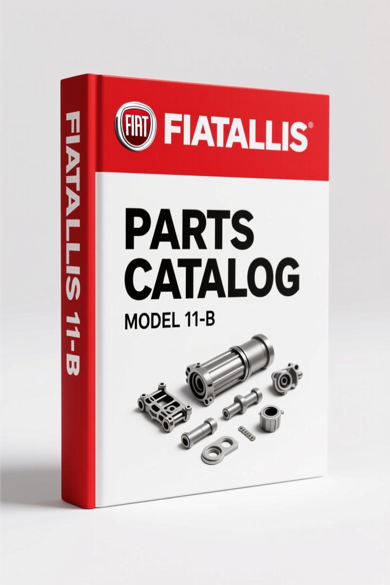 Fiatallis 11-B 1991 Parts Catalog – OEM Parts for Crawler Tractor