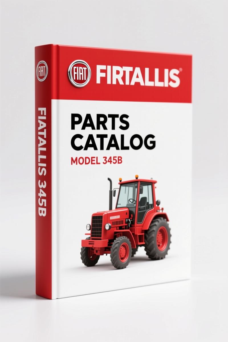 Fiatallis 345B Parts Catalog – OEM Part Numbers & Exploded Views