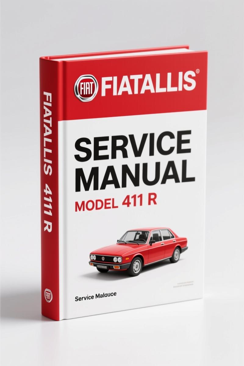 Fiatallis 411 R 1963 Service Manual – 91 Pages | OEM Factory Specs