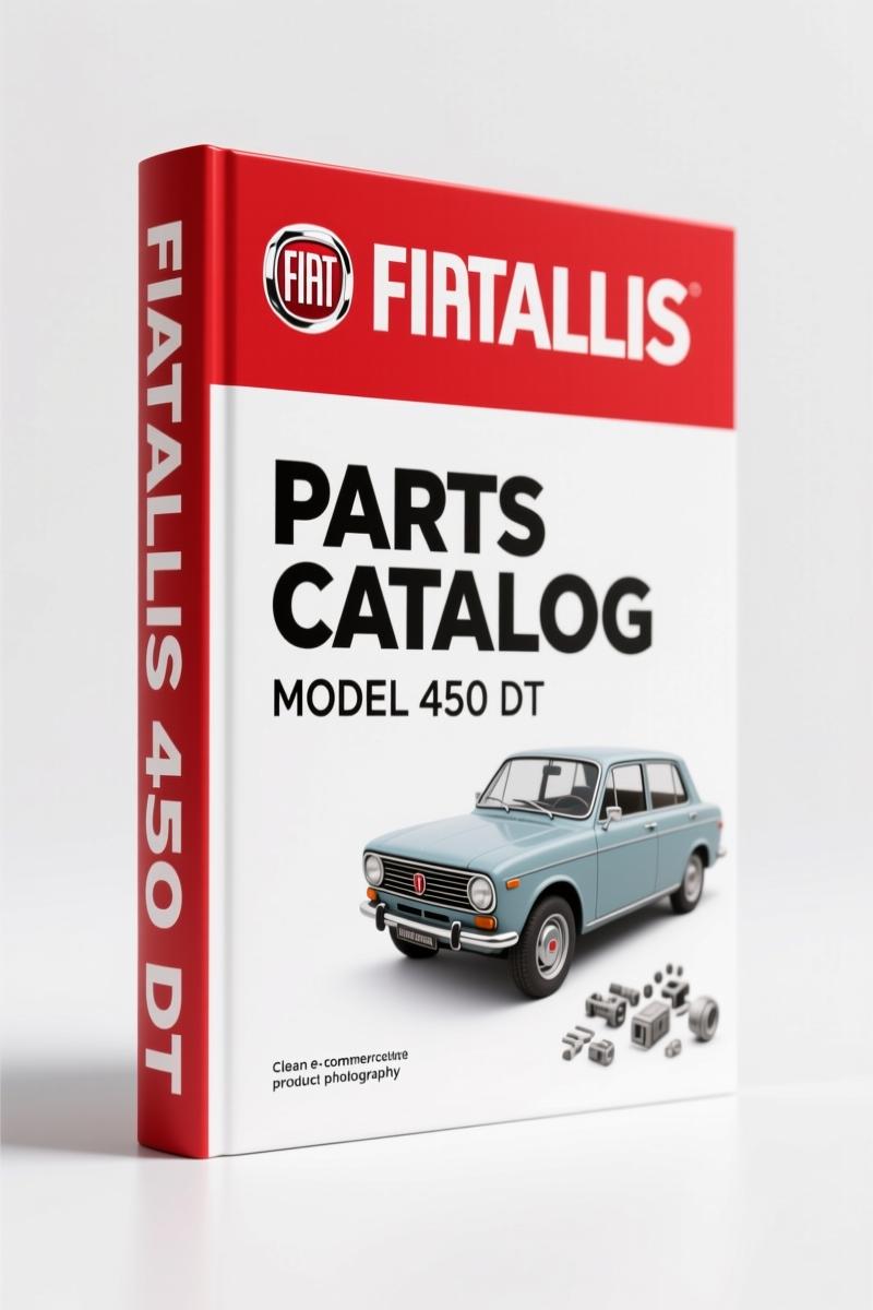 Fiatallis 450, 450 DT Parts Catalog – 452 Pages OEM