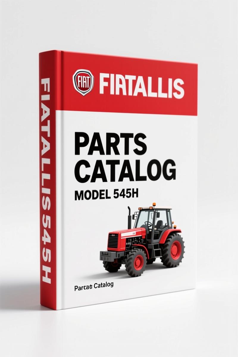 Fiatallis 545, 545H 1989 Parts Catalog – OEM Parts Manual