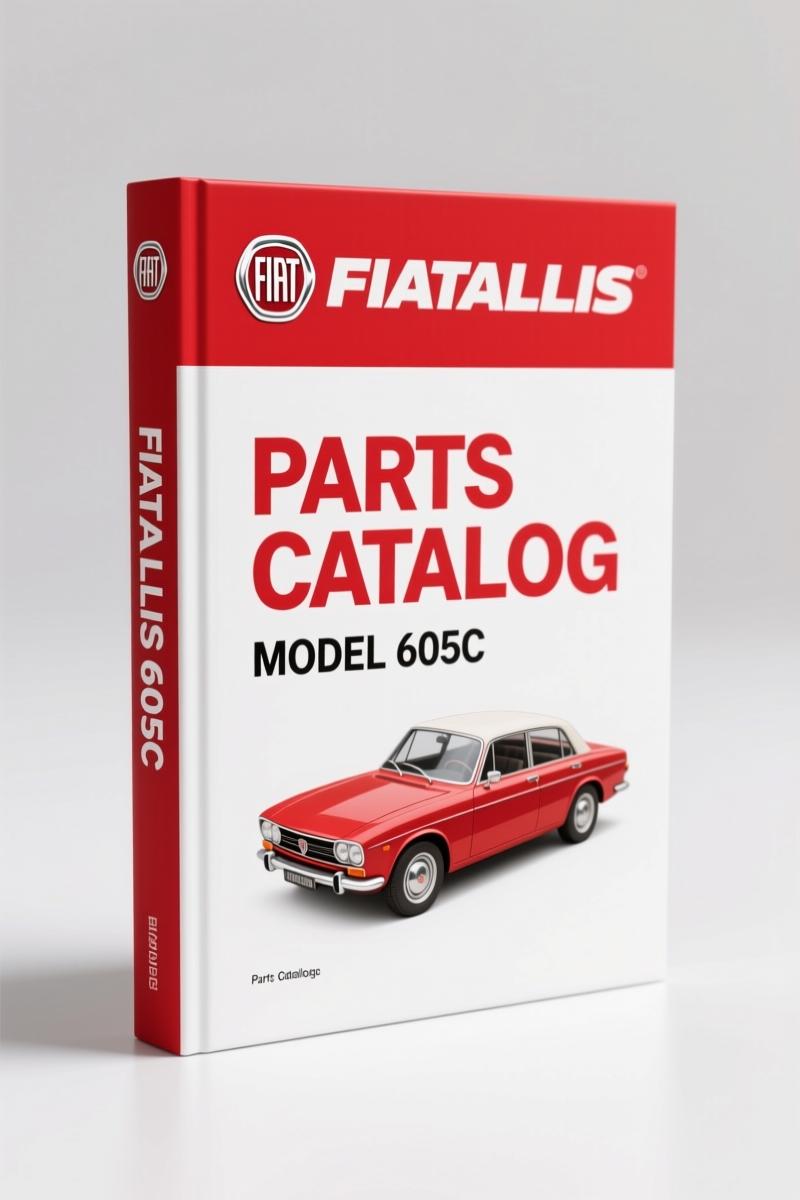 Fiatallis 605C 1980 Parts Catalog – 314 Pages OEM