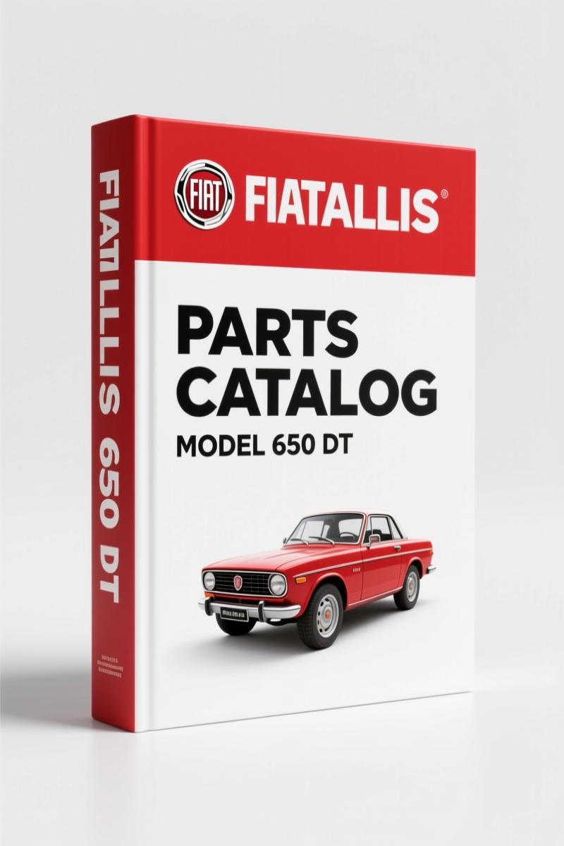 Fiatallis 650, 650 DT 1980 Parts Catalog – 482 Pages of OEM Part Numbers