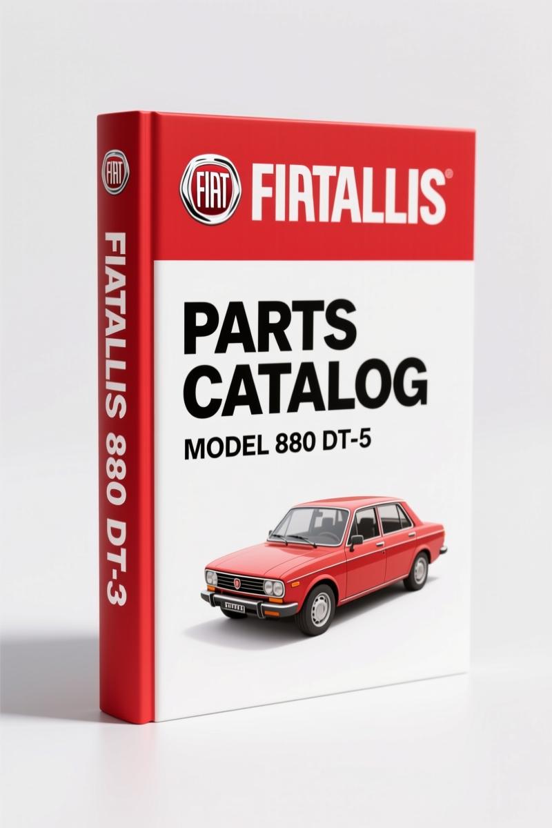 Fiatallis 880-5, 880 DT-5 1986 Parts Catalog – OEM Part Numbers