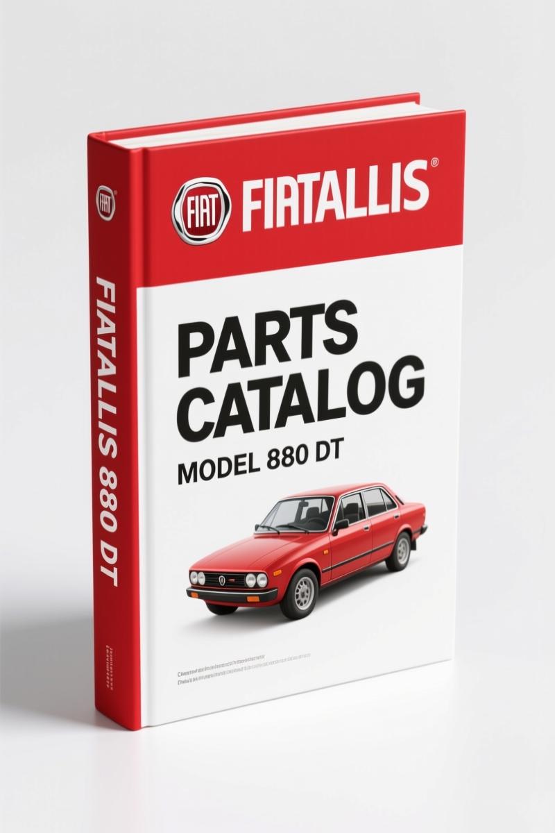 Fiatallis 880, 880 DT Parts Catalog – 977 Pages of OEM Part Numbers