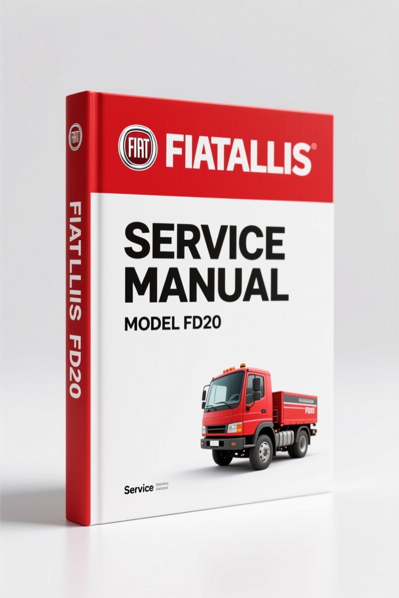Fiatallis FD20 Service Manual (481 Pages) – OEM Factory Specs