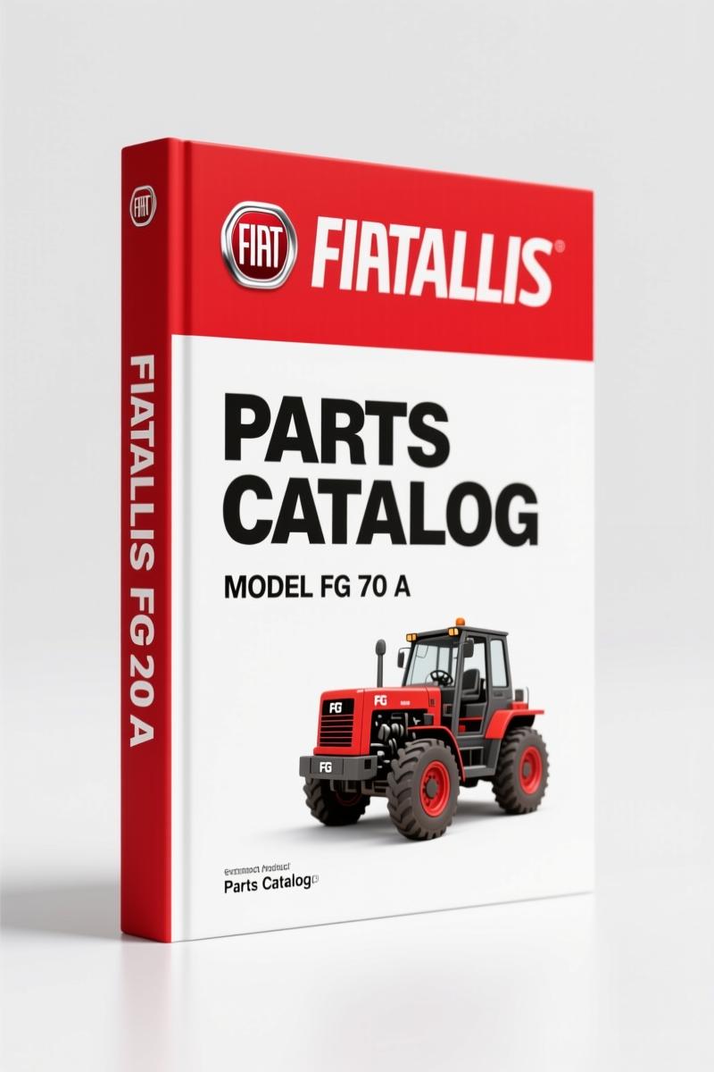 Fiatallis FG 70 R, FG 70 A, FG 75 R, FG 75 A 1991 Parts Catalog OEM