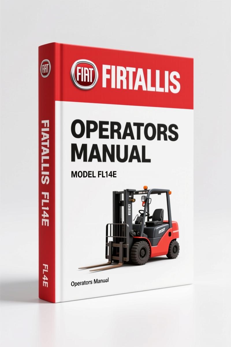 Fiatallis FL14E Operators Manual – OEM Specs for Crawler Loader