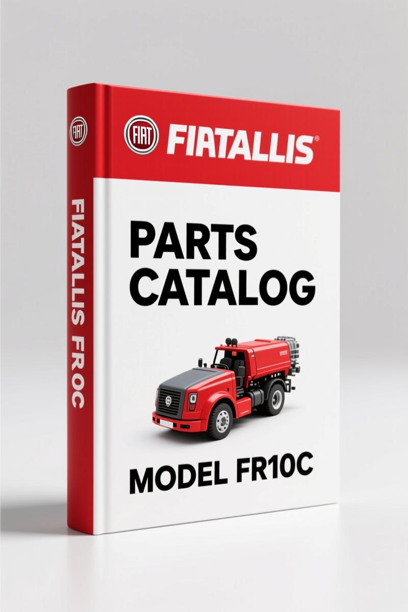 Fiatallis FR10C 1991 Parts Catalog – 484 Pages OEM