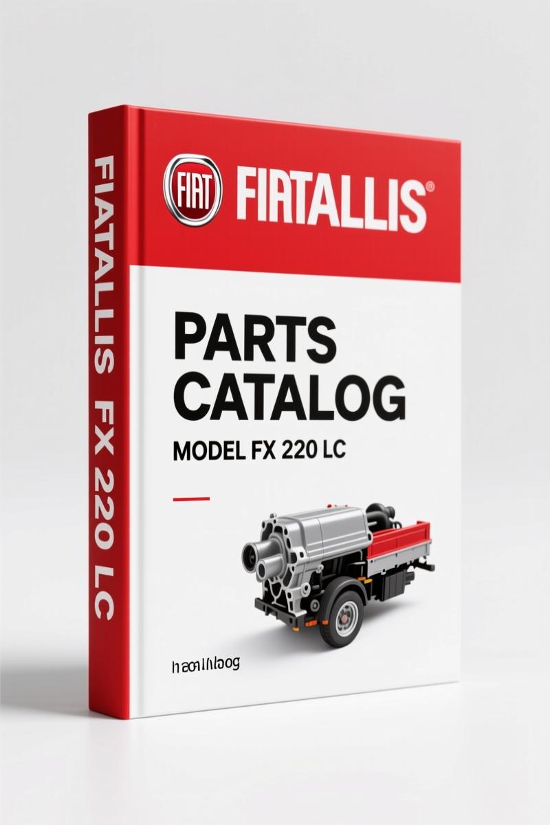 Fiatallis FX 220 LC 1993 Parts Catalog – OEM Exploded Diagrams & Part Numbers