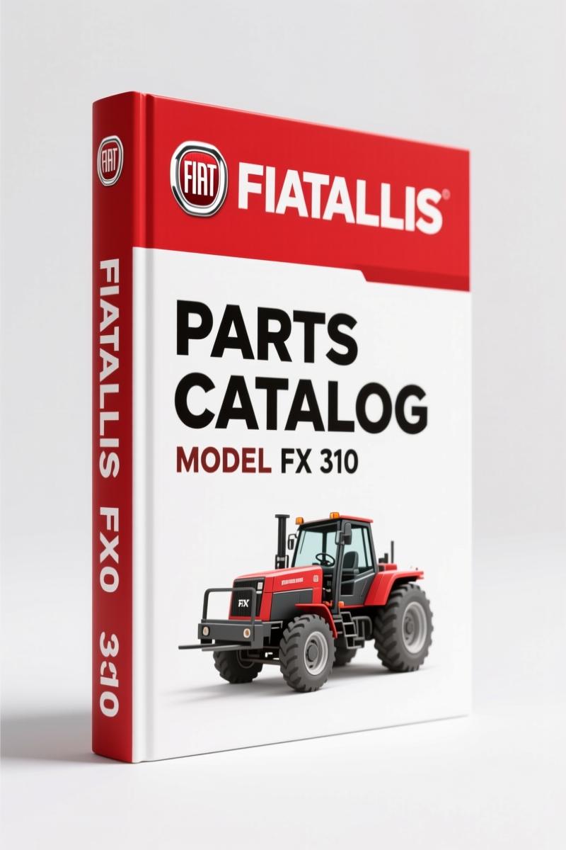 Fiatallis FX 310 Parts Catalog – 422 Pages
