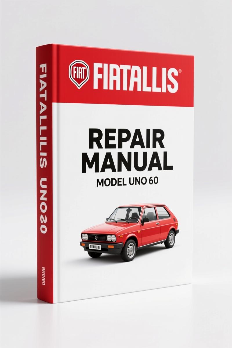 Fiatallis Uno 45, 55, 60, 70 1996 Repair Manual – Factory Specs