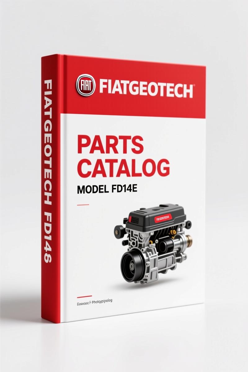 Fiatgeotech FD14E 1983 Parts Catalog – OEM Exploded Diagrams & Indexes