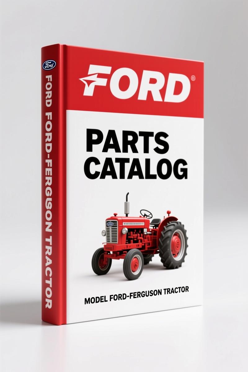 1946 Ford-Ferguson Tractor Parts Catalog cover page showing the Ferguson System logo and January 1946 publication date