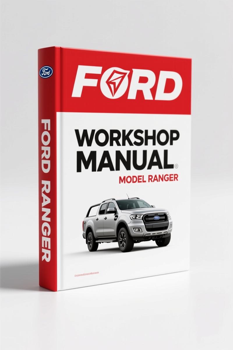 Ford Ranger 2001 Workshop Manual cover page showing factory service specifications