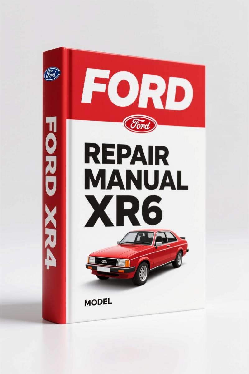 2007 Ford Fiesta XR4 Repair Manual cover page