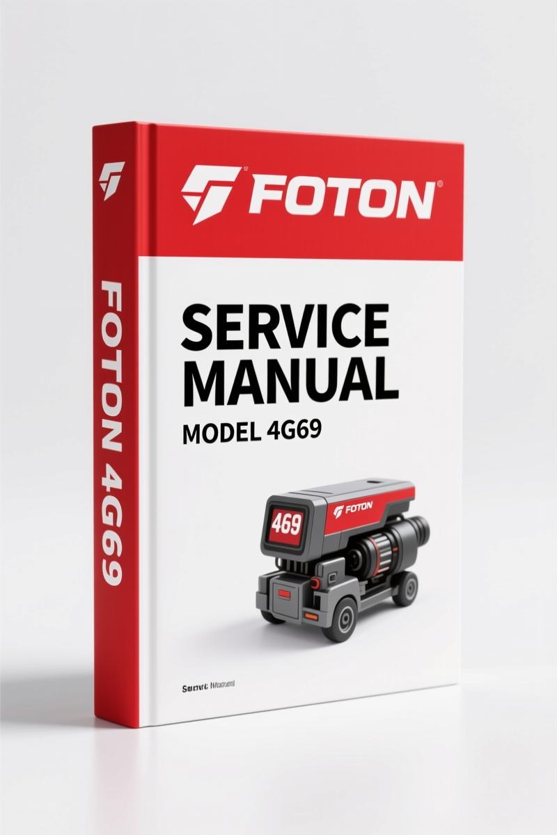 Foton 4G69, ISF2.8 2011 Service Manual – 896 Pages OEM Specs