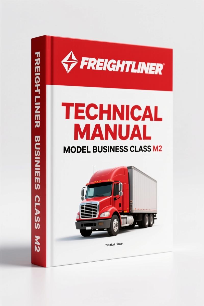 Freightliner Business Class M2 Technical Manual – OEM Maintenance Specs (153 Pages)
