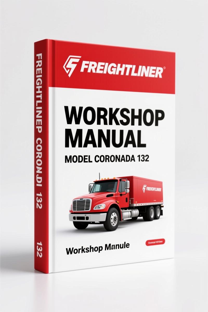 Freightliner Coronado 122, SD122, 132 Workshop Manual – 1416 Pages