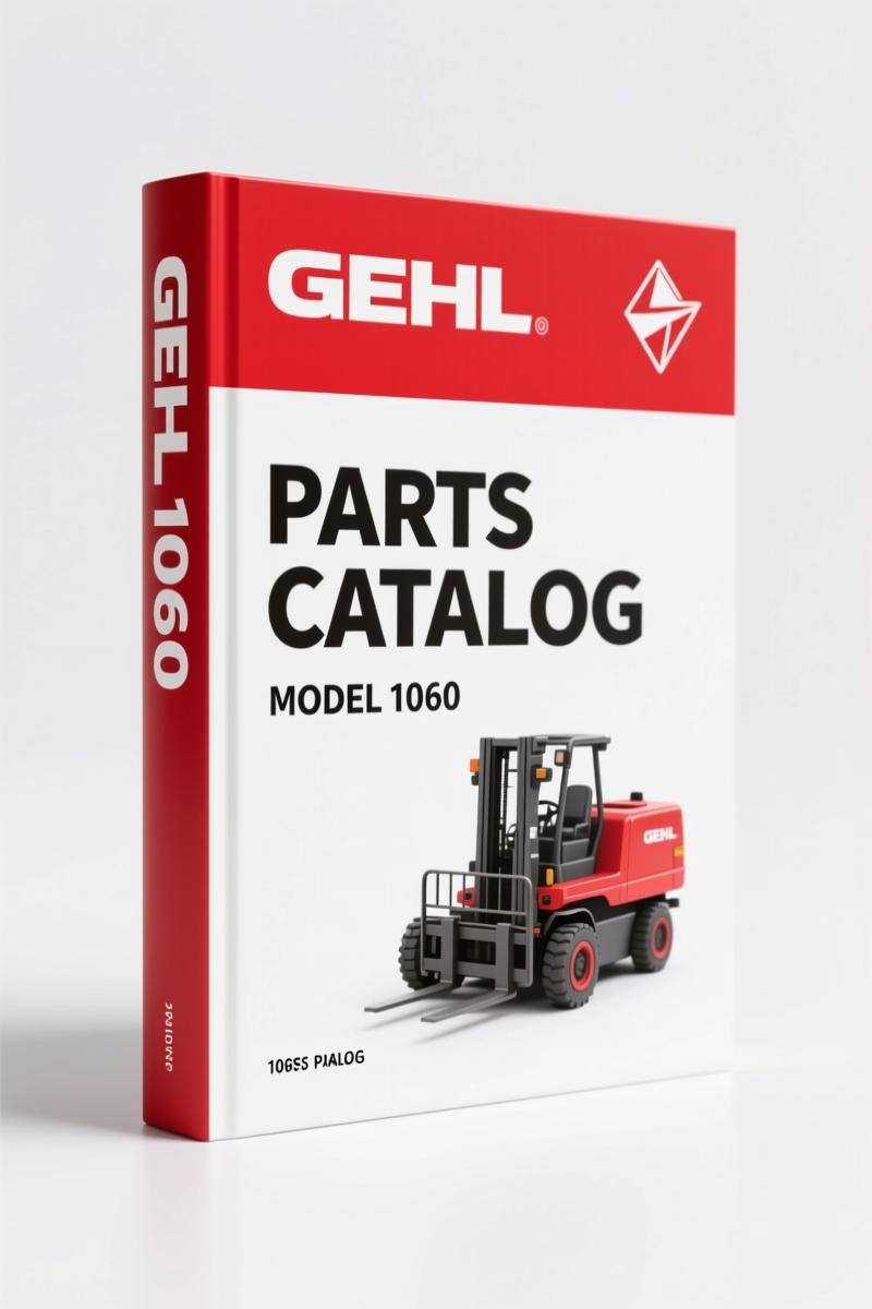GEHL 1060, 1065 Parts Catalog – 96 Pages OEM Factory Specs