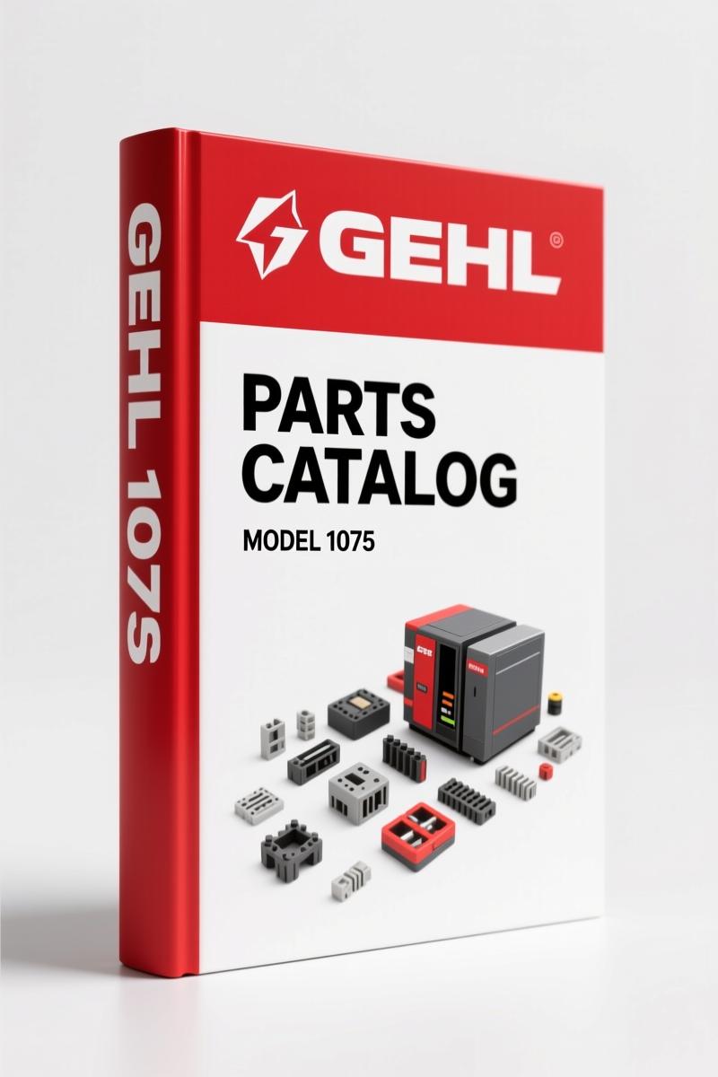 GEHL 1075 Parts Catalog – OEM Factory Parts Reference
