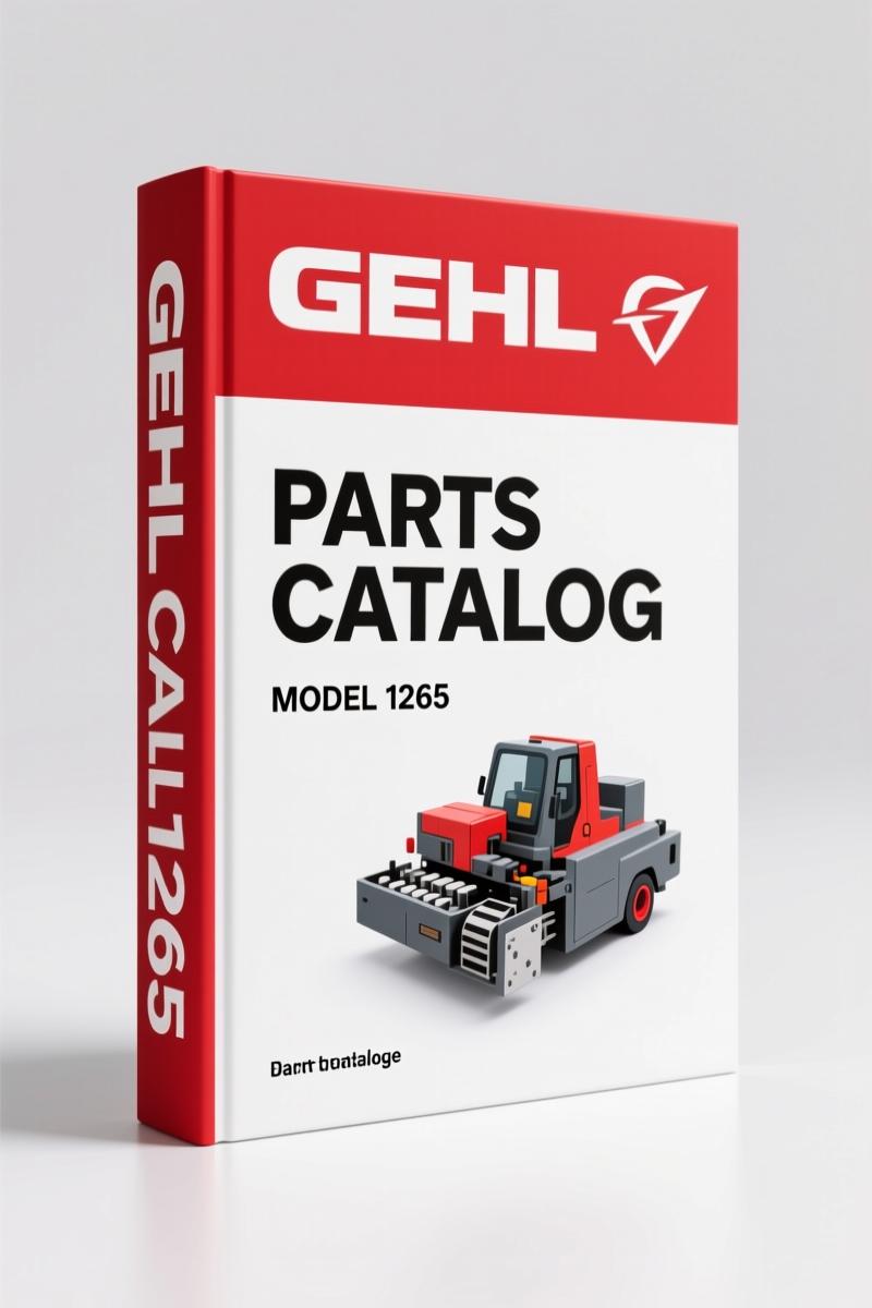 GEHL 1260, 1265 Parts Catalog – OEM Exploded Views & Part Numbers