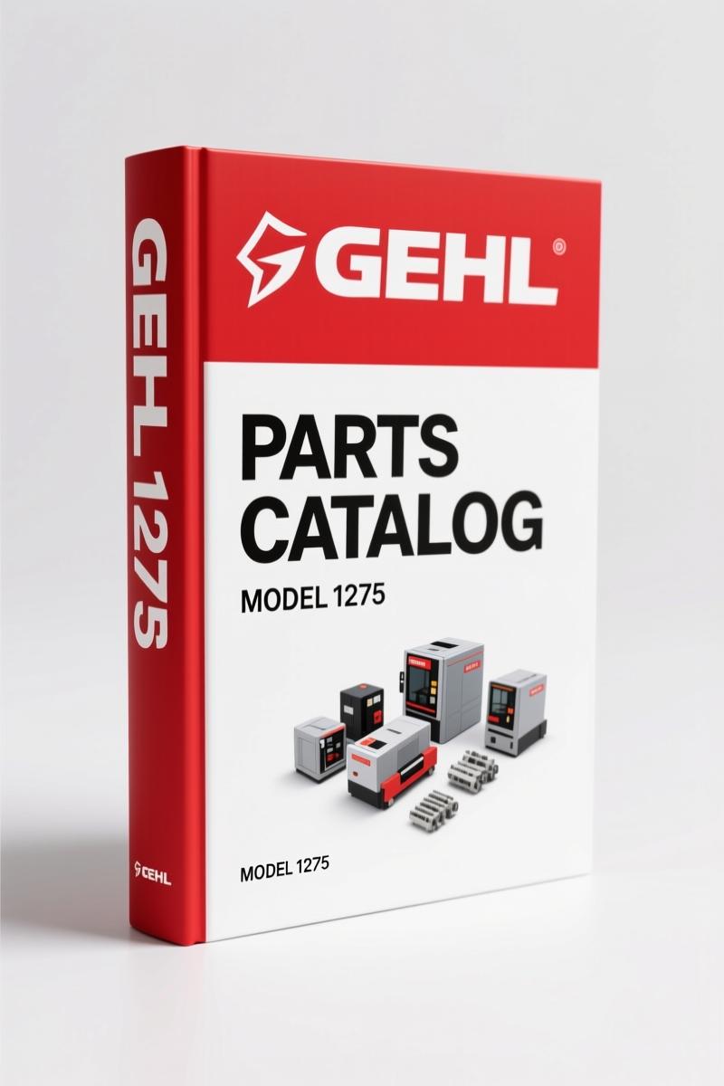 GEHL 1275 Parts Catalog – OEM Factory Specs for Forage Harvester