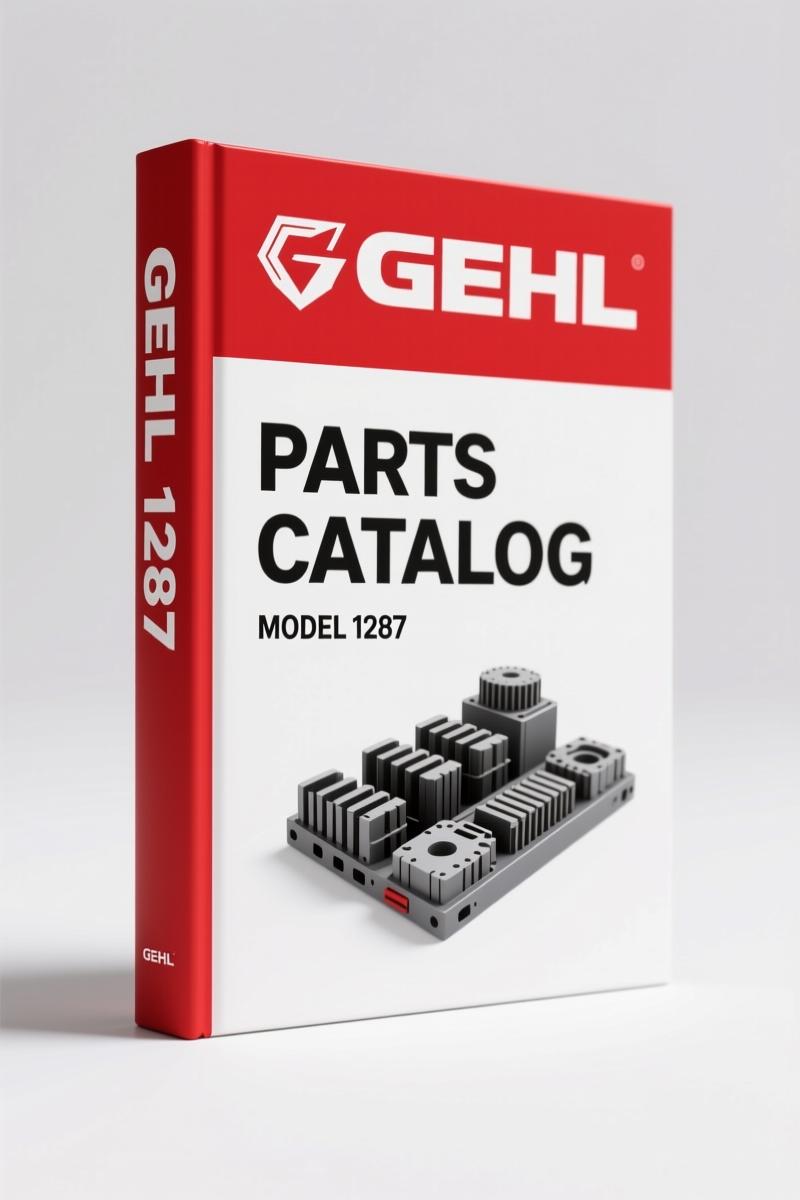 GEHL 1287 Parts Catalog – 72-Page OEM Factory Parts Manual