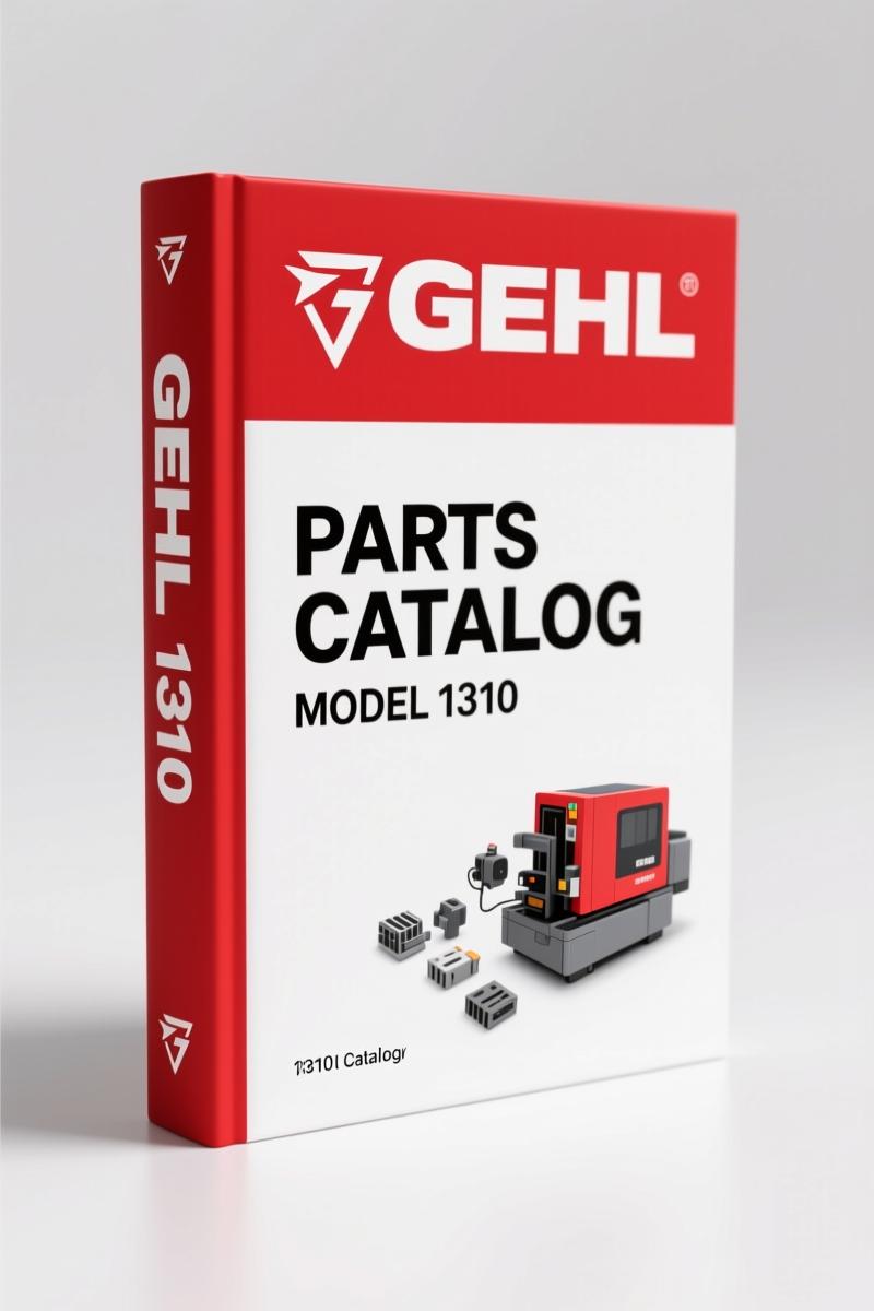 GEHL 1310 Parts Catalog – Fixed Chamber Round Baler OEM Specs