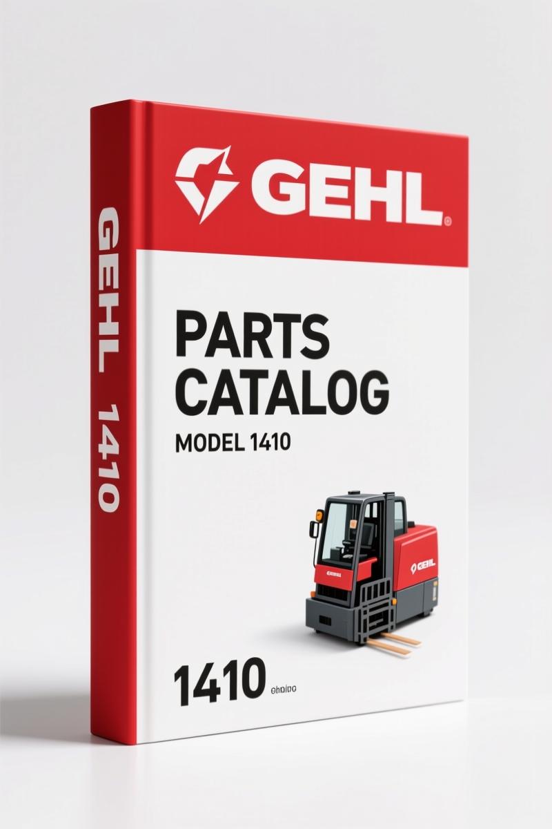 GEHL 1410 Parts Catalog – 72 Pages OEM Factory Specs