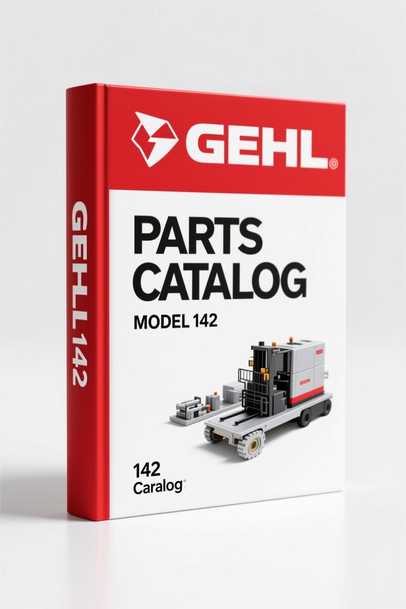 GEHL 142, 152 Parts Catalog – 126-Page OEM Factory Parts Manual