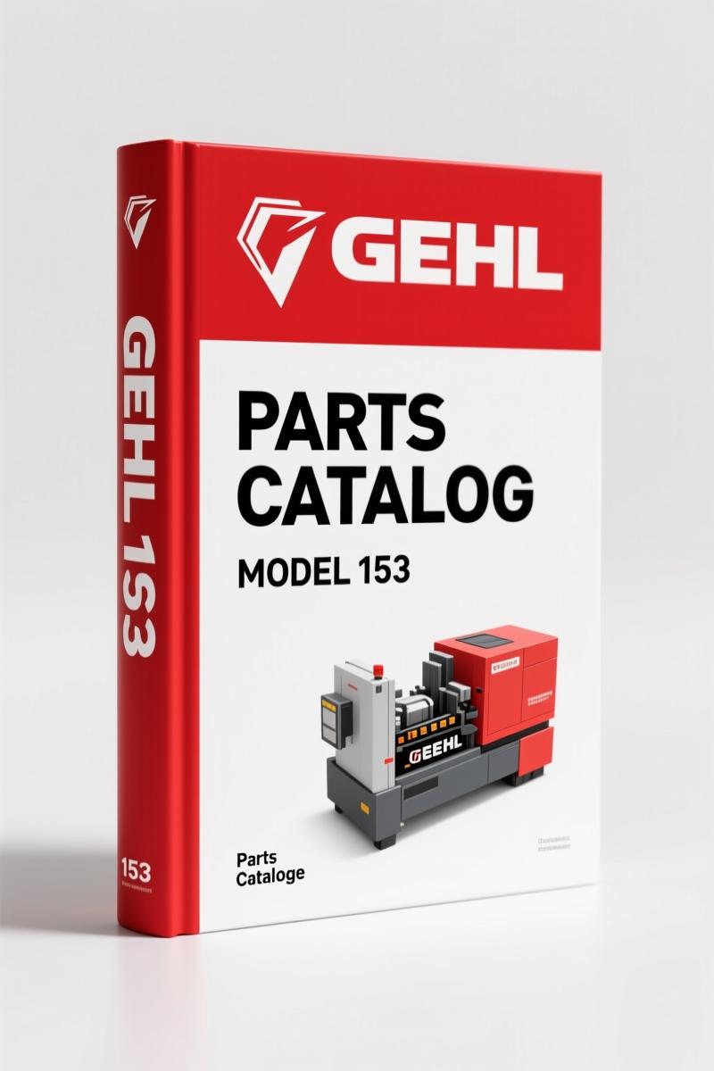 GEHL 153 2009 Parts Catalog – 262-Page OEM Factory Parts Manual
