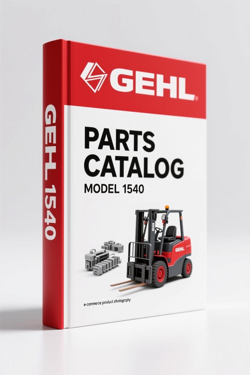 GEHL 1540, 1580 Parts Catalog – 54 Pages | OEM Part Numbers & Exploded Views