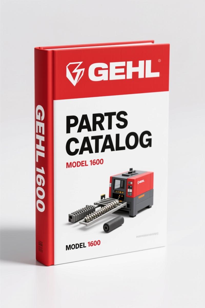 GEHL 1600 Parts Catalog – OEM Exploded Views & Part Numbers