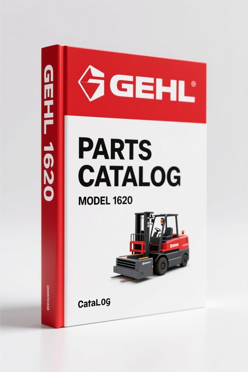 GEHL 1620 Parts Catalog – 32-Page OEM Factory Parts Manual