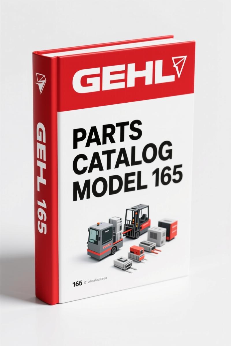 GEHL 165 Parts Catalog – 24 Pages of OEM Assembly Diagrams and Torque Specs