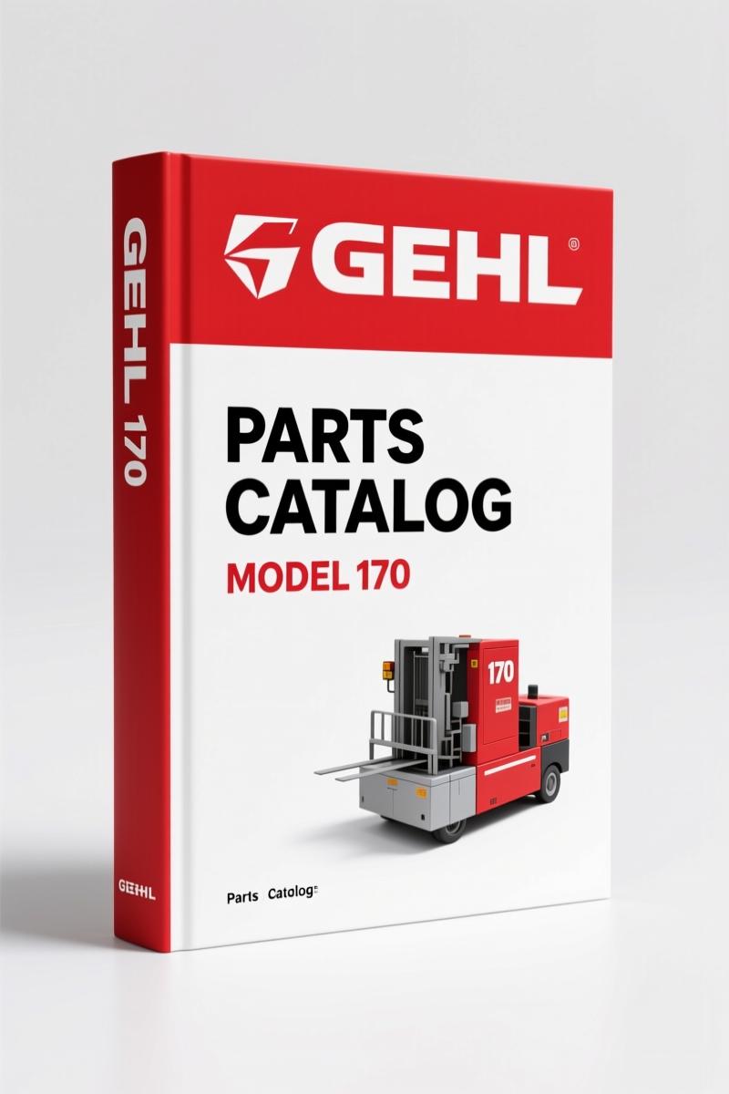 GEHL 170 Parts Catalog – Factory-Indexed Component Reference