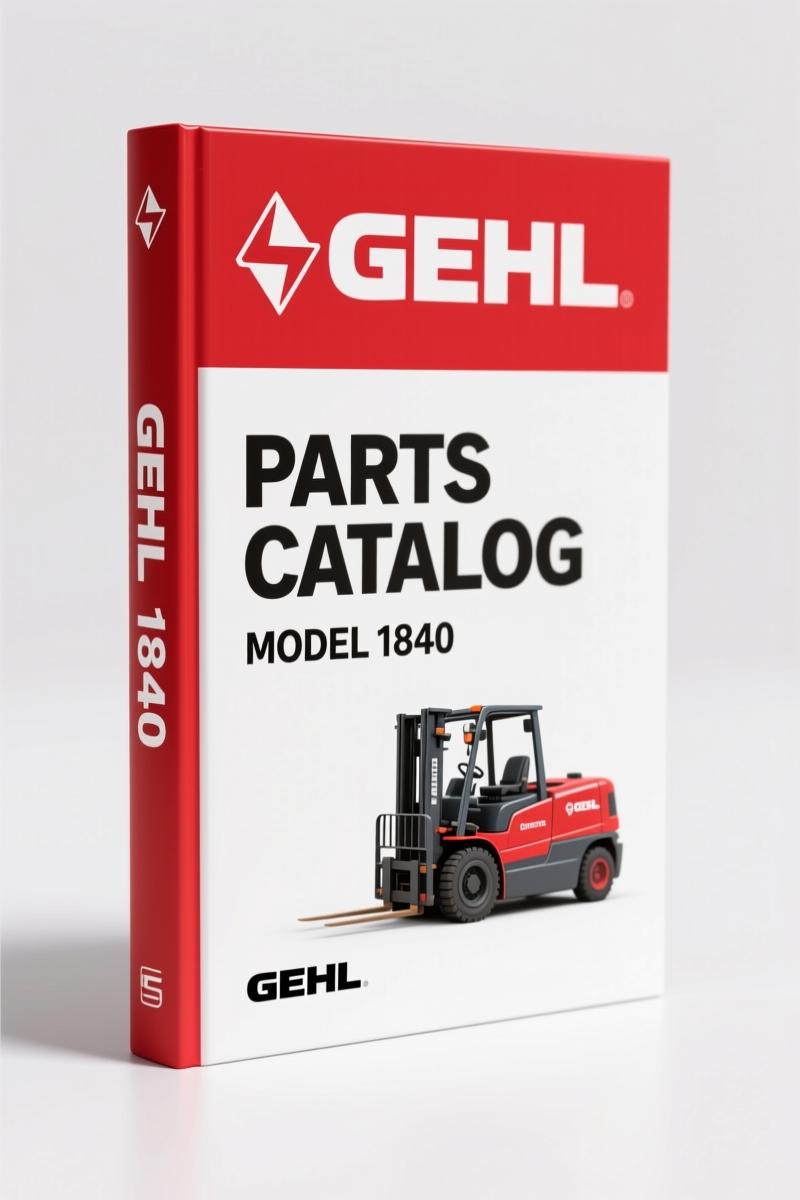 GEHL 1840 Parts Catalog – OEM Factory Component Reference