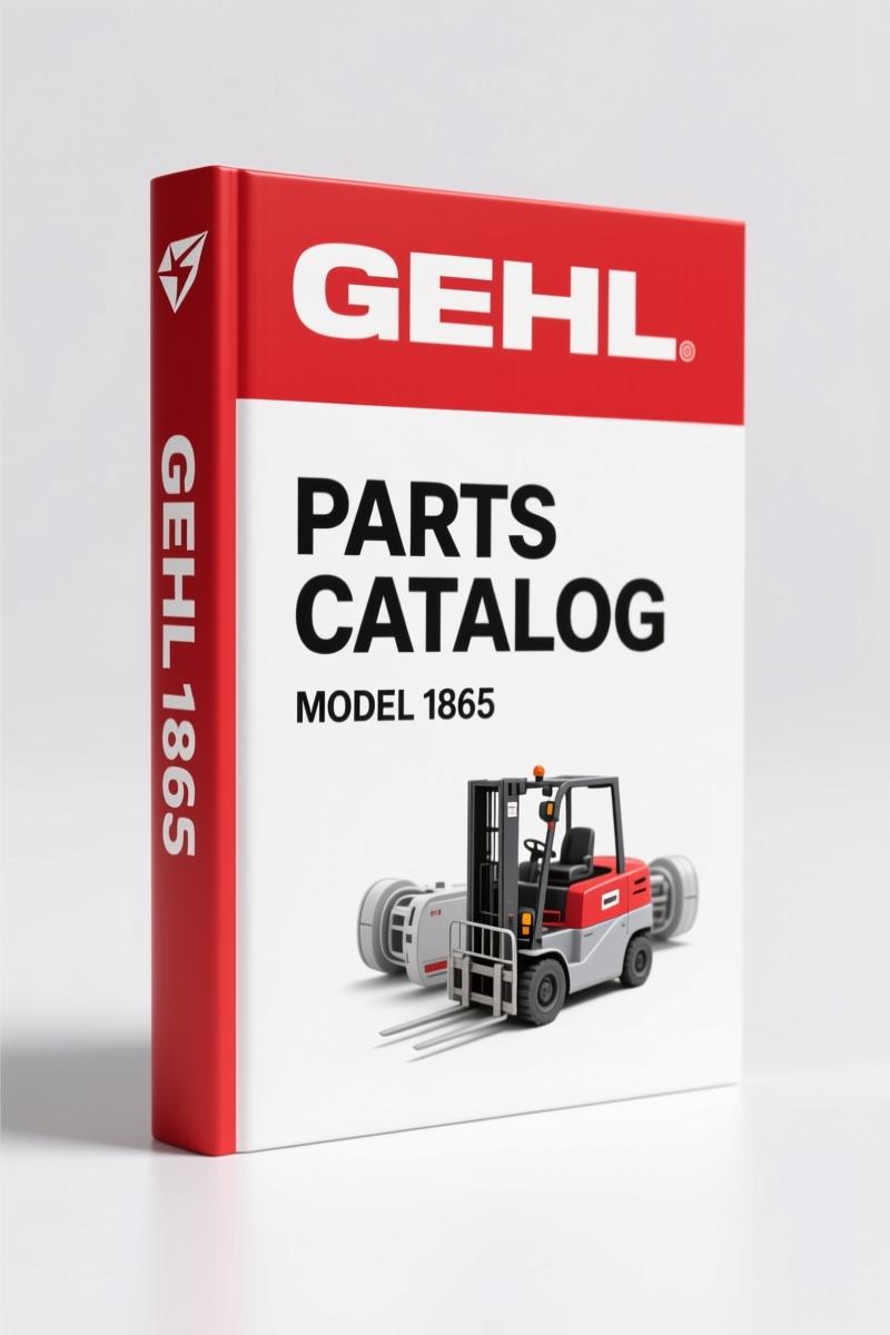 GEHL 1865 Parts Catalog – OEM Factory Parts Identification