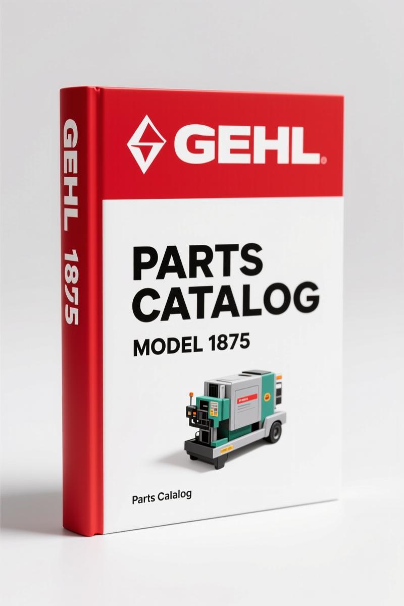GEHL 1475, 1875 Parts Catalog – 128-Page OEM Documentation