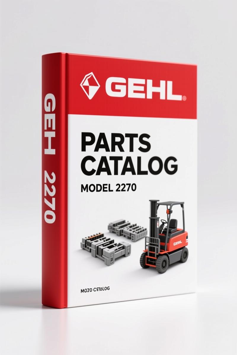 GEHL 2240, 2270 Parts Catalog – 72-Page OEM Parts Manual