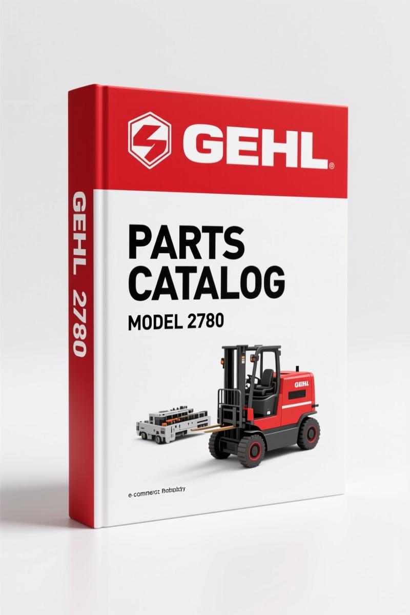 GEHL 2480-2880 Parts Catalog – 204 Pages OEM Factory Specs