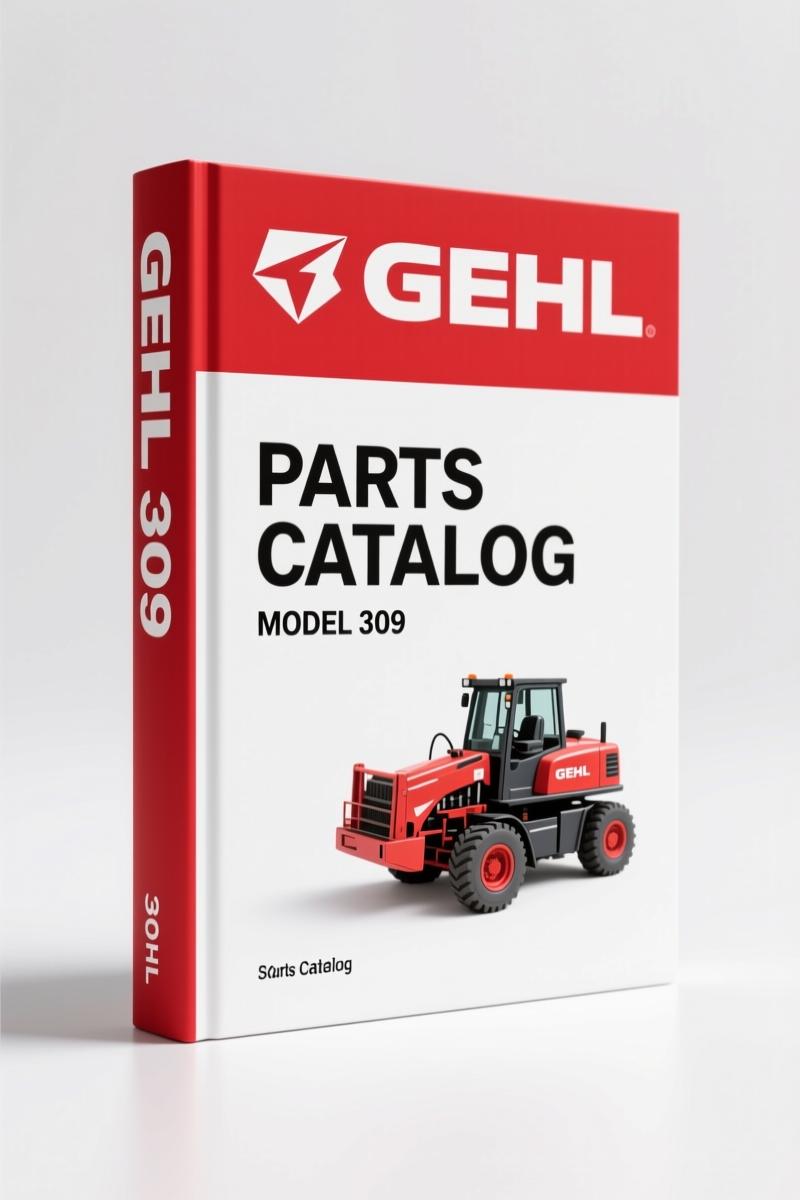 GEHL 309 Parts Catalog – OEM Factory Parts Manual (80 Pages)