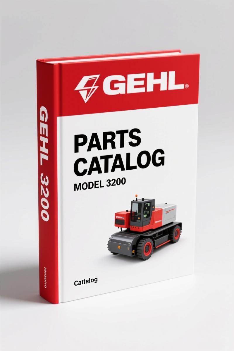 GEHL 3200 Parts Catalog – 24 Pages | OEM Factory Specs
