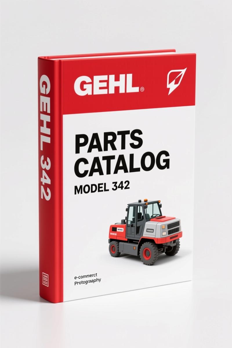GEHL 342, 362 Parts Catalog – 126 Pages Factory Specs